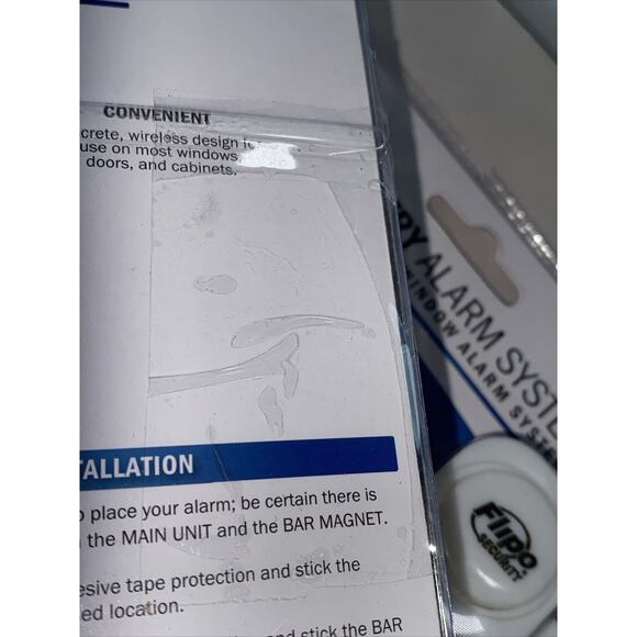 Flipo Security Mini Entry Alarm System Wireless Door & Window 2 Packs Of 5 - Picture 6 of 7